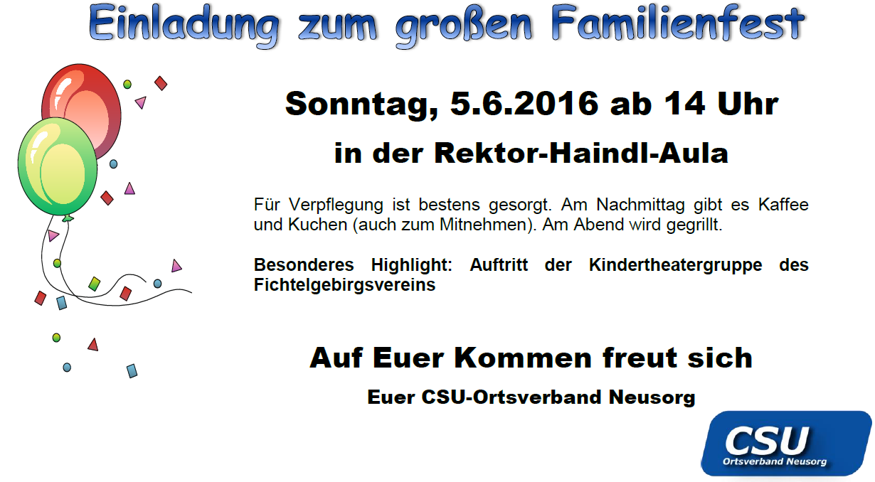 Familienfest