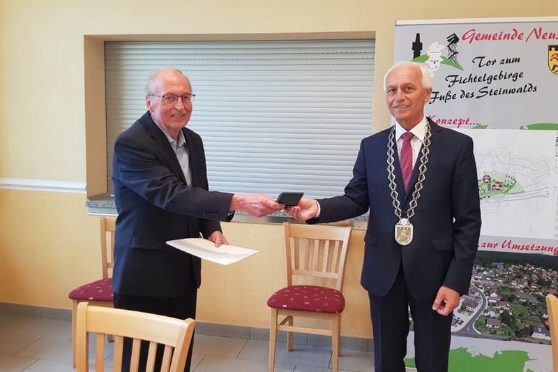 Ehrung zweiter Bürgermeister Dr. Günther Fütterer